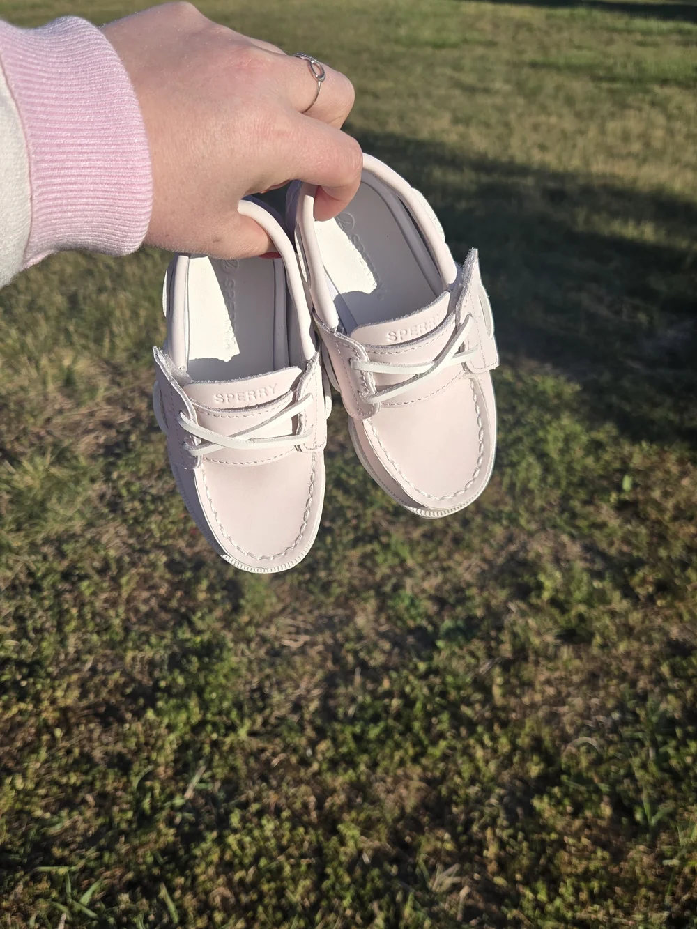 Sperry Little Kid Pink Top Sider Boat Shoes